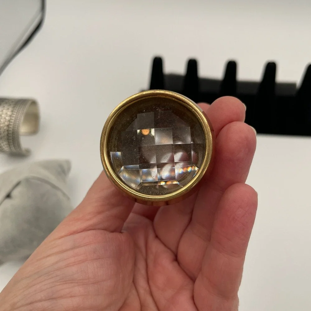 Brass Vintage Handheld Kaleidoscope